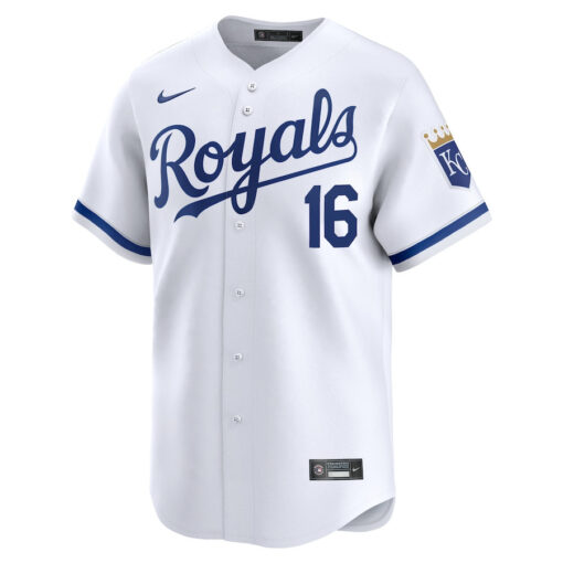 Bo Jackson 16 Kansas City Royals Home Limited Player Men Jersey - White - Image 2