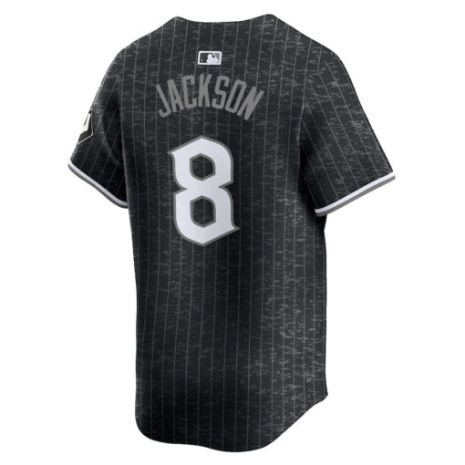 Bo Jackson 8 Chicago White Sox City Connect Retired Men Jersey - Black - Image 3