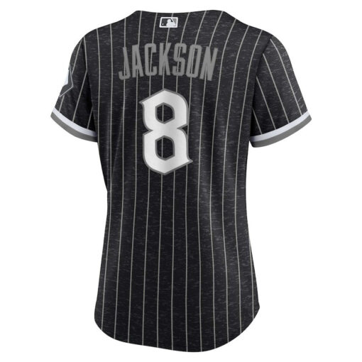 Bo Jackson 8 Chicago White Sox Women's City Connect Player Jersey - Black - Image 3
