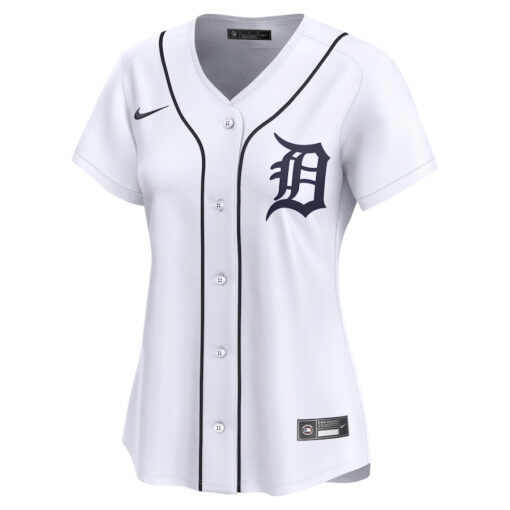 Detroit Tigers 2024 Jackie Robinson Day Home Limited Women Jersey - White - Image 2