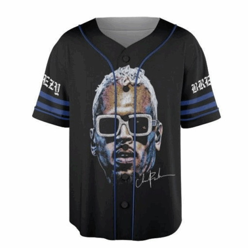 Chris Brown 2025 Breezy Bowl XX Tour Jersey, Official Concert Merch - Image 4