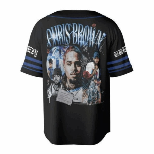 Chris Brown 2025 Breezy Bowl XX Tour Jersey, Official Concert Merch - Image 3