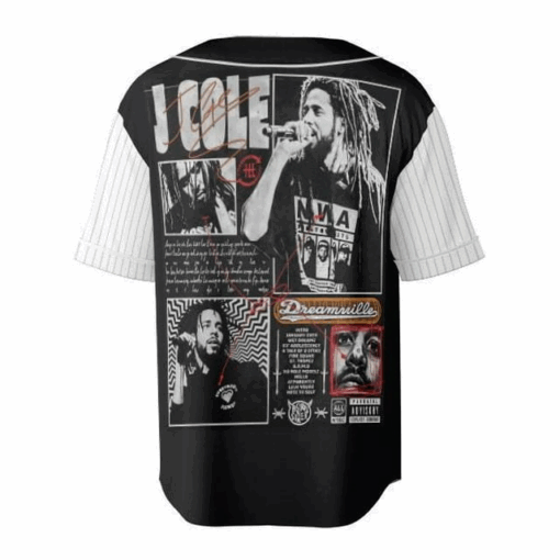 J Cole The Faded Washed Premium Heavy Jersey, J Cole Hip Hop Jersey,Vintage Cole World Graphic Jersey - Image 5