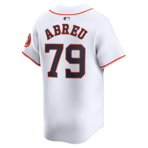 Jose Abreu 79 Houston Astros Home Limited Player Men Jersey - White - Image 3