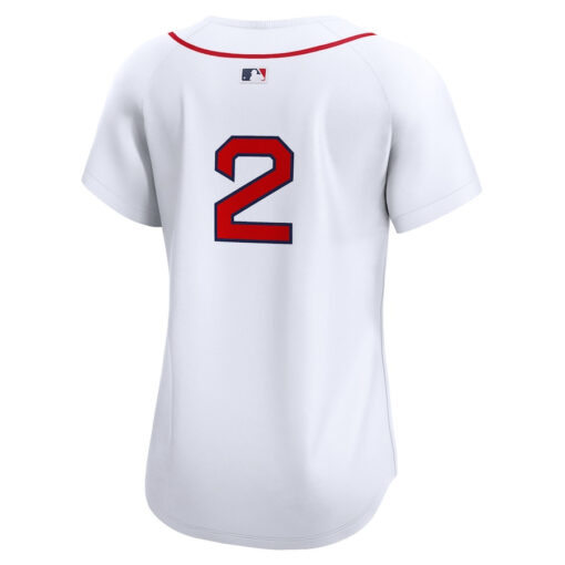Justin Turner 2 Boston Red Sox Women Home Limited Player Jersey - White - Image 3