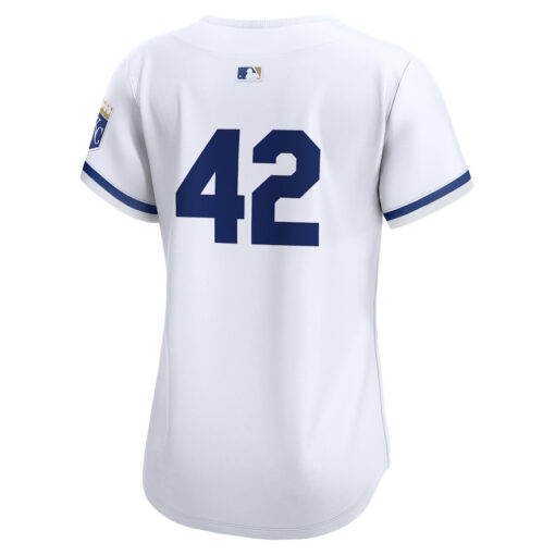Kansas City Royals 2024 Jackie Robinson Day Home Limited Women Jersey - White - Image 3