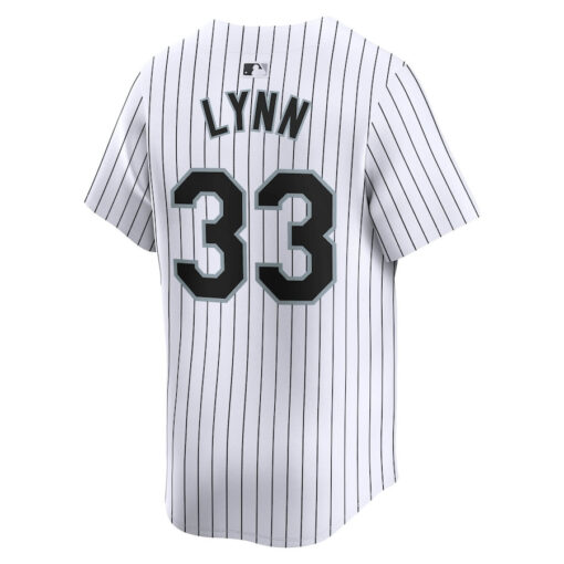 Lance Lynn 33 Chicago White Sox Home Limited Player Men Jersey - White - Image 3