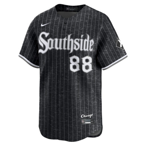 Luis Robert Jr. 88 Chicago White Sox City Connect Limited Player Men Jersey - Black - Image 2