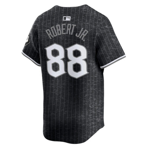 Luis Robert Jr. 88 Chicago White Sox City Connect Limited Player Men Jersey - Black - Image 3