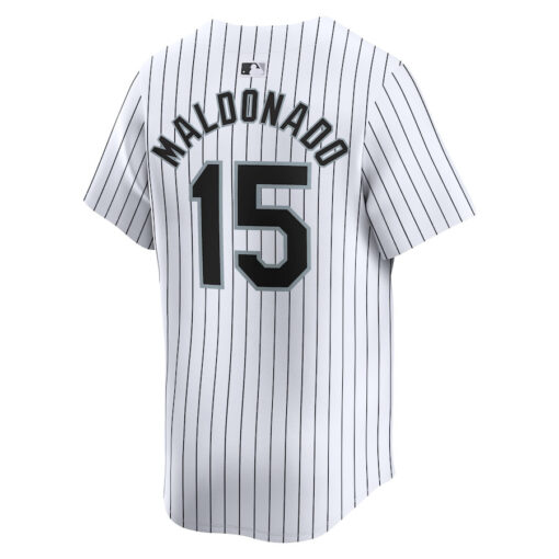 MartÃ­n Maldonado 15 Chicago White Sox Home Limited Men Jersey - White - Image 3