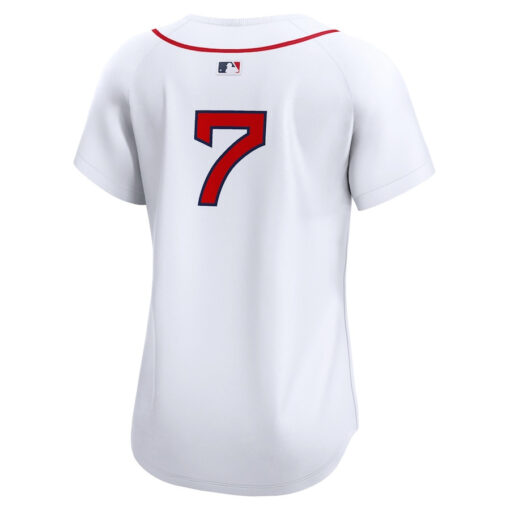 Masataka Yoshida 7 Boston Red Sox Women's Home Limited Player Jersey - White - Image 3