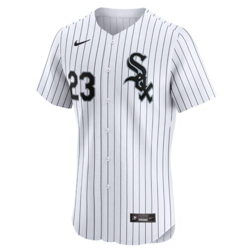 Men's Chicago White Sox Andrew Benintendi White Home Elite Player Jersey - Image 2