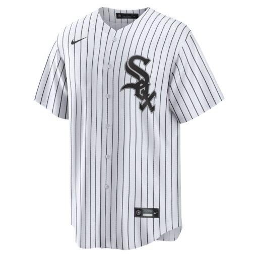 Men's Chicago White Sox Andrew Benintendi White/Black Home Official Player Jersey - Image 2
