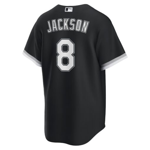 Men's Chicago White Sox Bo Jackson Black Alternate Cooperstown Collection Player Jersey - Image 3