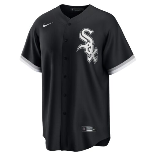 Men's Chicago White Sox Bo Jackson Black Alternate Cooperstown Collection Player Jersey - Image 2