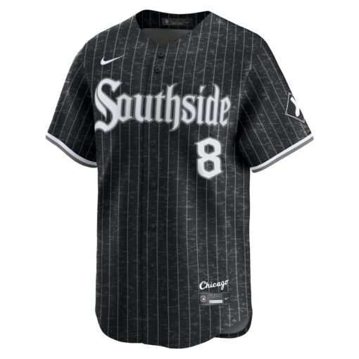 Men's Chicago White Sox Bo Jackson Black City Connect Retired Player Jersey - Image 2