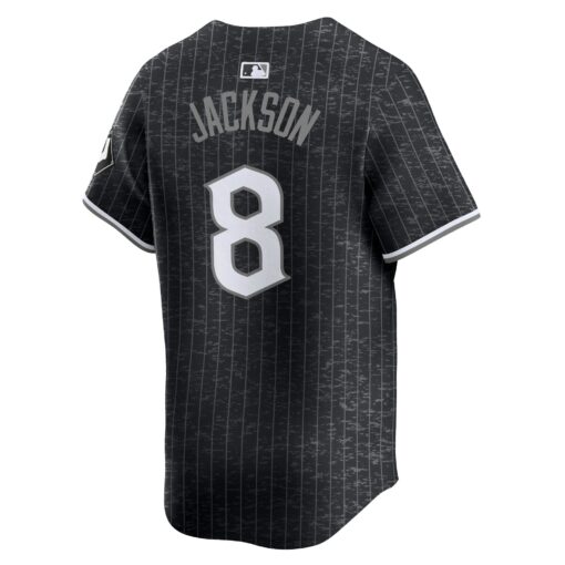 Men's Chicago White Sox Bo Jackson Black City Connect Retired Player Jersey - Image 3