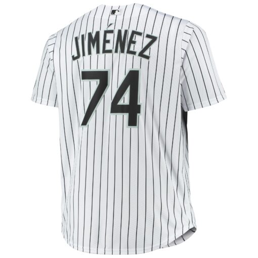 Men's Chicago White Sox Eloy Jimenez White Big & Tall Player Jersey - Image 3