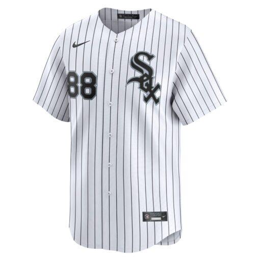 Men's Chicago White Sox Luis Robert Jr. White Home Limited Player Jersey - Image 2