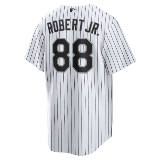 Men's Chicago White Sox Luis Robert White Player Name Jersey - Image 3