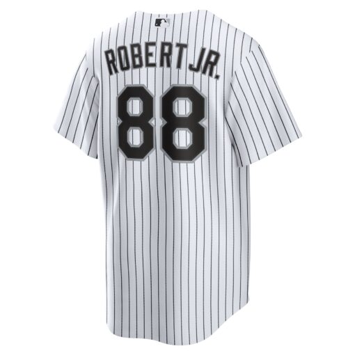 Men's Chicago White Sox Luis Robert White Player Name Jersey - Image 3