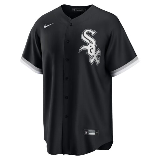 Men's Chicago White Sox Tim Anderson Black Alternate Player Jersey - Image 2