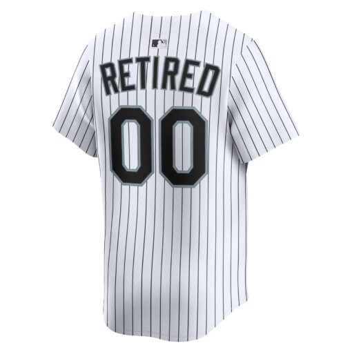 Men's Chicago White Sox White Home Limited Pick-A-Player Retired Roster Jersey - Image 3