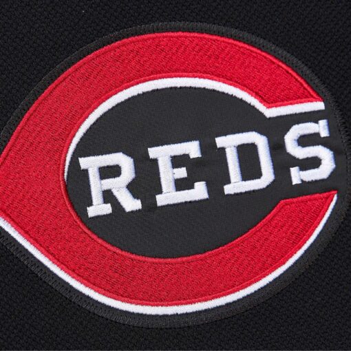 Men's Cincinnati Reds Ken Griffey Jr. Mitchell & Ness Black Cooperstown Collection Mesh Batting Practice Jersey - Image 5