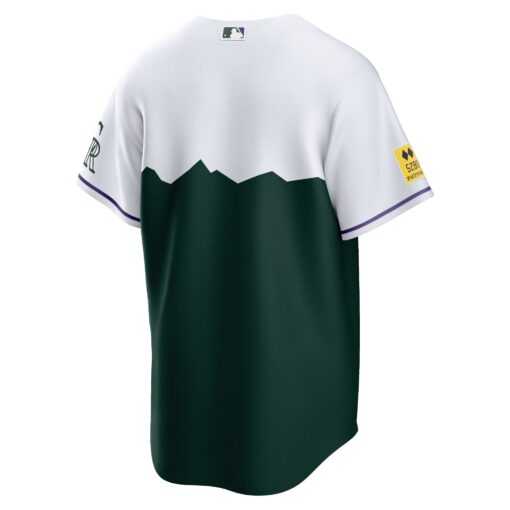 Men's Colorado Rockies Green City Connect Team Jersey - Image 3