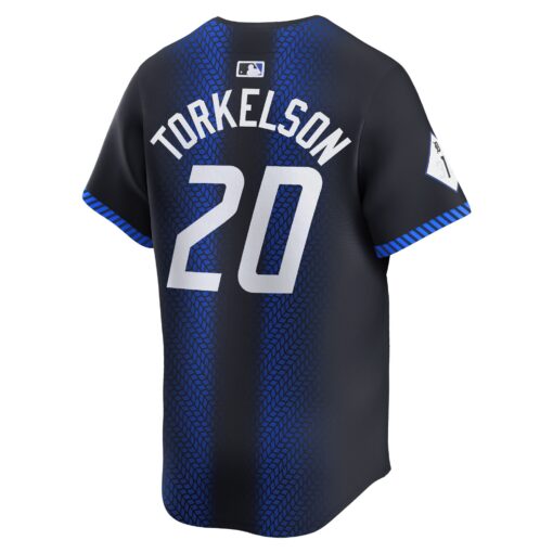Men's Detroit Tigers Spencer Torkelson Navy 2024 City Connect Limited Jersey - Image 3
