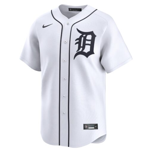 Men's Detroit Tigers Spencer Torkelson White Home Limited Player Jersey - Image 2