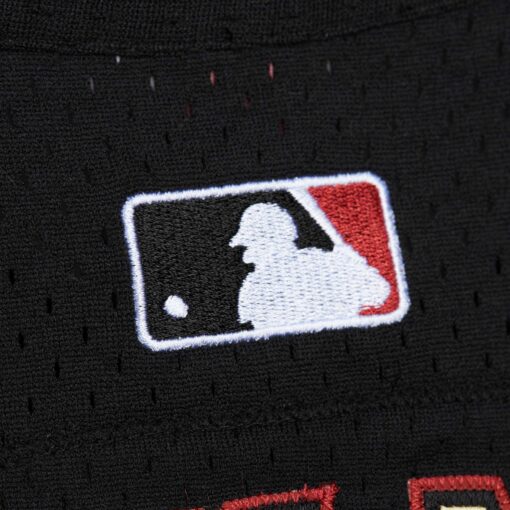 Men's Houston Astros Craig Biggio Mitchell & Ness Black Cooperstown Collection Mesh Batting Practice Jersey - Image 6