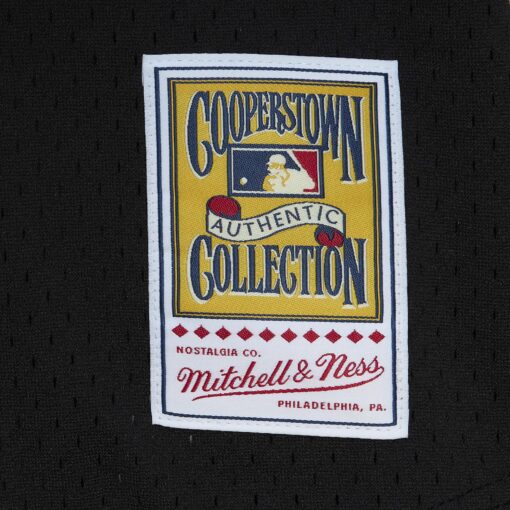 Men's Houston Astros Craig Biggio Profile Black Big & Tall Cooperstown Collection Mesh Batting Practice Jersey - Image 5