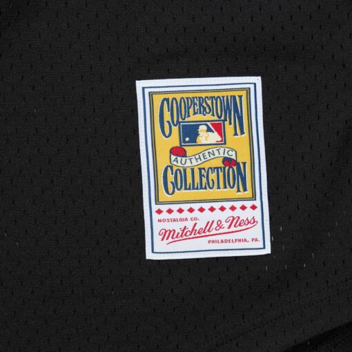 Men's Houston Astros Jeff Bagwell Mitchell & Ness Black Cooperstown Collection Mesh Batting Practice Jersey - Image 4