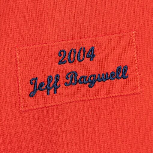 Men's Houston Astros Jeff Bagwell Mitchell & Ness White 2004 Cooperstown Collection Throwback Jersey - Image 5