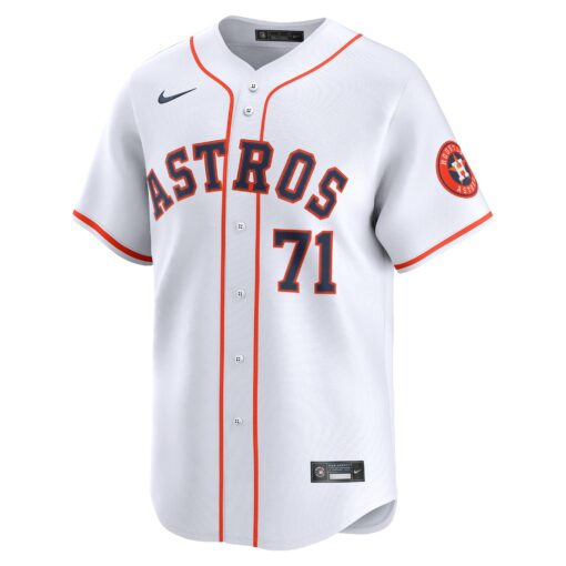 Men's Houston Astros Josh Hader White Alternate Limited Player Jersey - Image 2