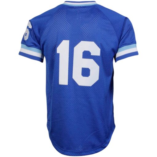 Men's Kansas City Royals Bo Jackson Mitchell & Ness Royal Cooperstown Collection Big & Tall Mesh Batting Practice Jersey - Image 4