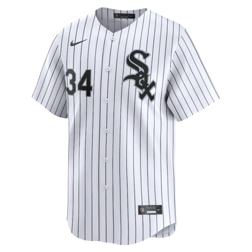 Michael Kopech 34 Chicago White Sox Home Limited Player Men Jersey - White - Image 2