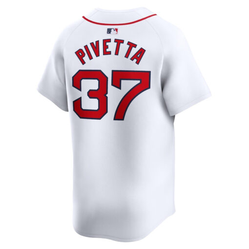 Nick Pivetta 37 Boston Red Sox Home Limited Men Jersey - White - Image 3