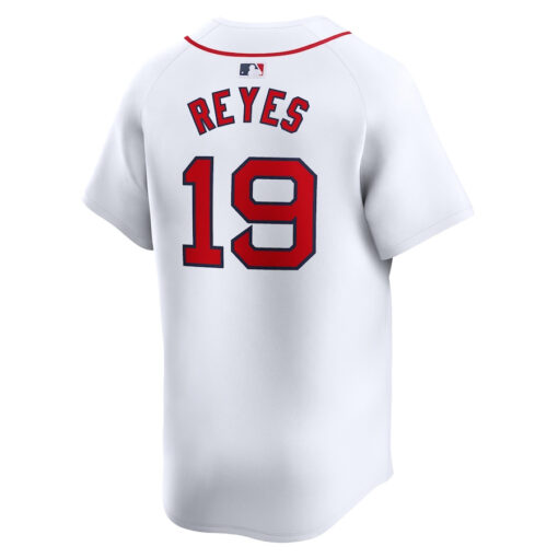 Pablo Reyes 19 Boston Red Sox Home Limited Men Jersey - White - Image 3