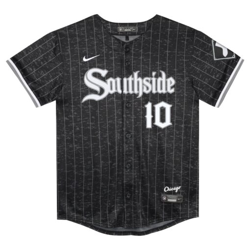 Preschool Chicago White Sox Yoan Moncada Black City Connect Limited Player Jersey - Image 2