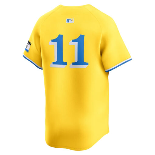Rafael Devers 11 Boston Red Sox City Connect Limited Men Jersey - Gold - Image 3