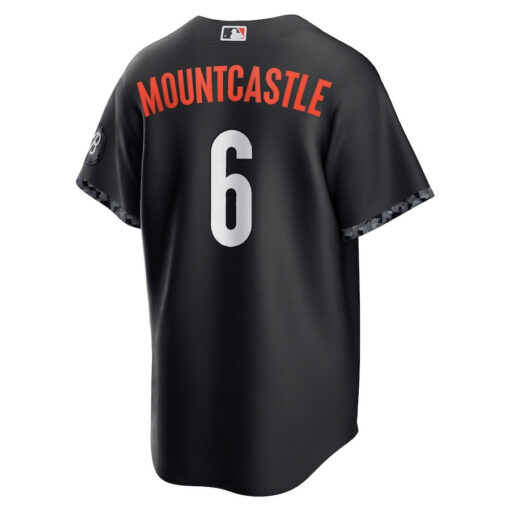 Ryan Mountcastle 6 Baltimore Orioles 2023 City Connect Men Jersey - Black - Image 2