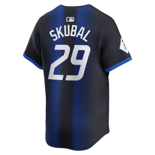 Tarik Skubal 29 Detroit Tigers 2024 City Connect Limited Men Jersey - Navy - Image 3