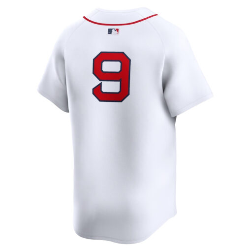 Ted Williams 9 Boston Red Sox Home Limited Player Men Jersey - White - Image 3