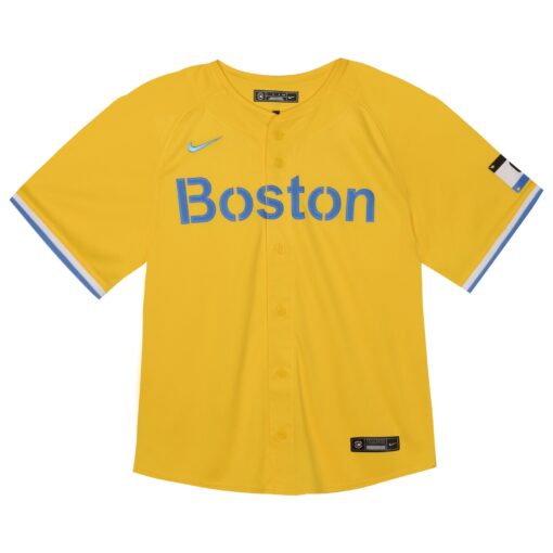 Toddler Boston Red Sox David Ortiz Gold City Connect Limited Player Jersey - Image 2