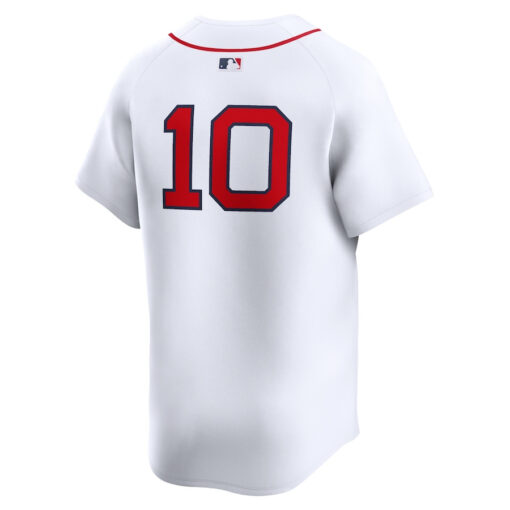 Trevor Story 10 Boston Red Sox Home Limited Player Men Jersey - White - Image 3