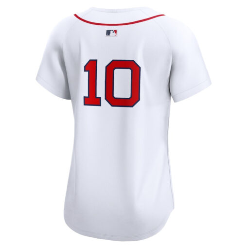 Trevor Story 10 Boston Red Sox Women Home Limited Player Jersey - White - Image 3
