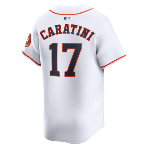 Victor Caratini 17 Houston Astros Home Limited Men Jersey - White - Image 3