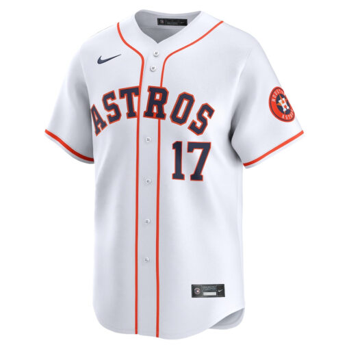 Victor Caratini 17 Houston Astros Home Limited Men Jersey - White - Image 2